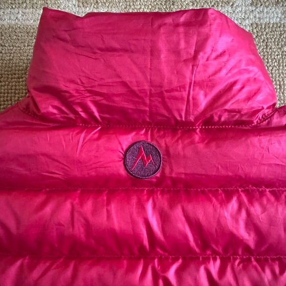 New Marmot 700 Fill Down Lightweight Packable Puffer Jacket Winter Coat Pink S - Picture 6 of 12